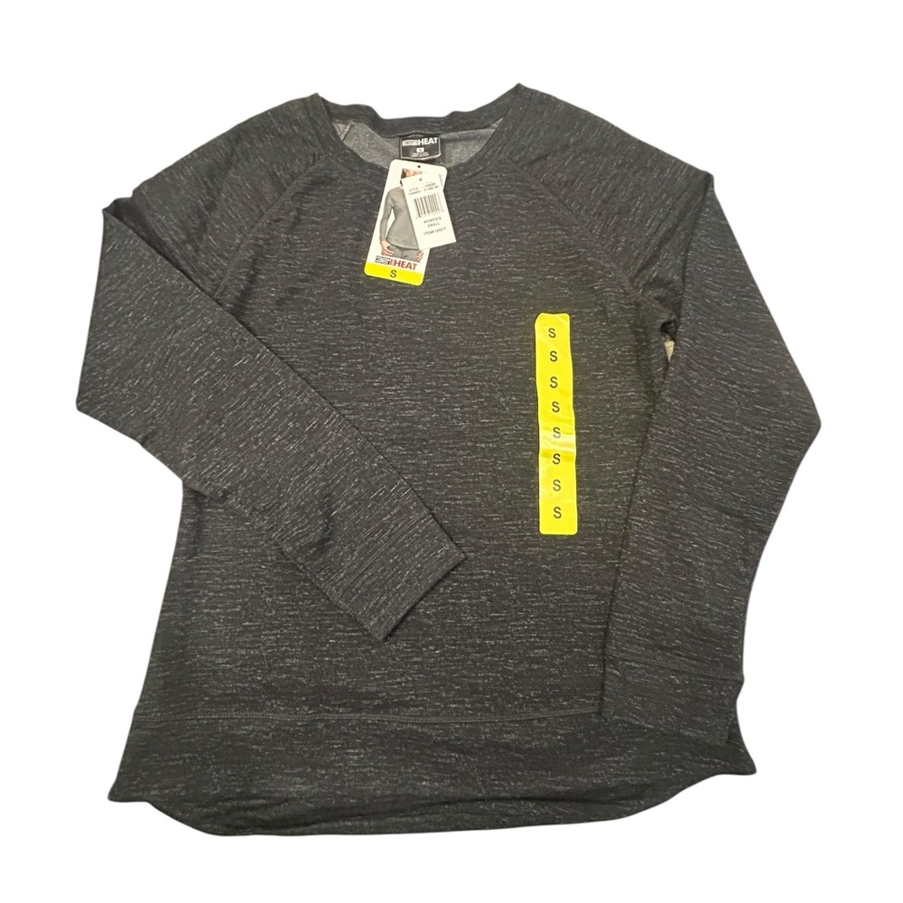 32 Degree Heat Women’s‎ Gray Long Sleeve Layering Thermal Shirt Small NWT